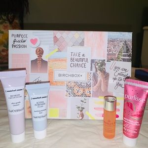 Birchbox with samples